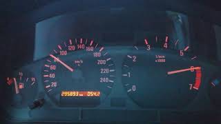 BMW E36 Compact 316i M43B16 0100 acceleration [upl. by Trautman]