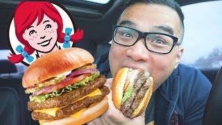 Wendys Double Burger Review [upl. by Nagle]