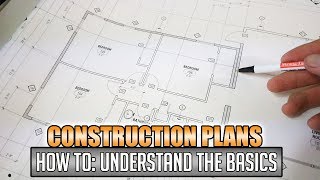 How To Reading Construction Blueprints amp Plans  1 [upl. by Inod]