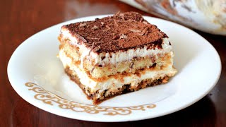 The Best Eggless Tiramisu Recipe  Tiramisu without alcohol [upl. by Derwon]