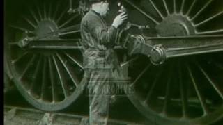 London To Edinburgh By Rail 1940s  Film 13040 [upl. by Mercer]