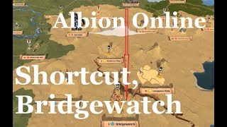 Albion Online  Caerleon to Bridgewatch fast almost safely [upl. by Lissi353]