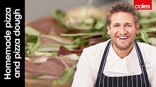 How to Make Easy Pizza Dough from Scratch  Cook with Curtis Stone  Coles [upl. by Bayly619]