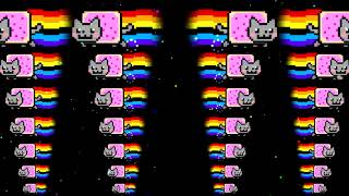 Nyan Cat Nostalgia ♫ 1 HOUR [upl. by Thorn]