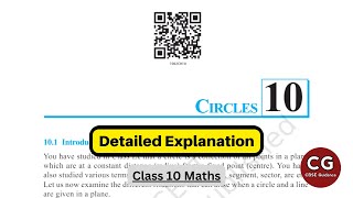 Circles Class 10 Chapter 10 Detailed Explanation [upl. by Aeuhsoj425]