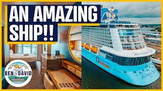 Royal Caribbean Anthem of the Seas Ship Tour  Its INCREDIBLE [upl. by Aneerbas]