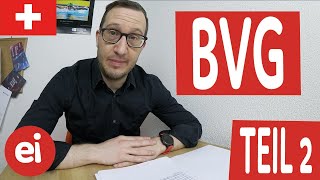 Wie funktioniert eine Pensionskasse  BVG  Beiträge TEIL 2 [upl. by Odnuges]