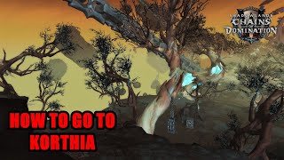 How to go to Korthia  Alliance and Horde [upl. by Leinad]