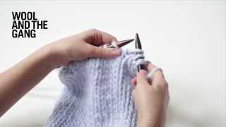 How To Knit A LeftLeaning Decrease [upl. by Mobley701]