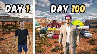 I Played 100 Days In Ranch Simulator Southwest [upl. by Josepha]