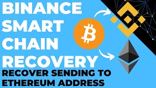 Recover Sending to Ethereum Address on Binance Smart Chain Setup BSC for MyEtherWallet amp Metamask [upl. by Ateikan]