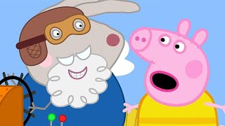 Best of Peppa Pig  Grampy Rabbits Hovercraft  Cartoons for Children [upl. by Geirk]