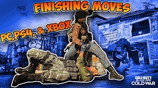 How To Do Finishing Moves in Cold War amp Warzone PC PS4 and Xbox [upl. by Ojiram]