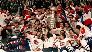 Top highlights from 1993 Canadiens Stanley Cup win [upl. by Cohleen]