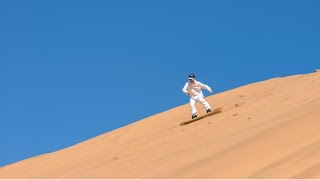 How to Ride a Dune on a Sandboard [upl. by Aerdna786]