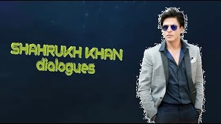 Top10 SHAHRUKH KHAN dialogues [upl. by Ahsenev]