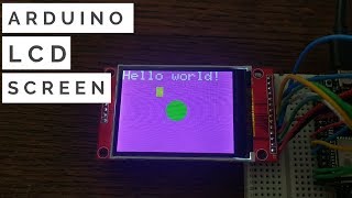 Arduinofriendly 240x320 LCD Display Tutorial ILI9341 [upl. by Ahsied]