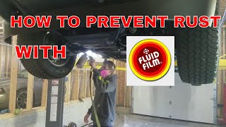 How To Undercoat Your Car With Fluid Film [upl. by Aidnama]