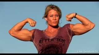 Lisa Giesbrecht Massive Female Bodybuilder with 18 inch biceps [upl. by Ollayos78]