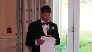 Funniest Father of the Bride speech ever [upl. by Sehcaep]