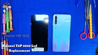 Huawei Y8P 2020  Lcd Replacement  By Hardware Phone 2021 [upl. by Arodal]