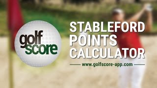 Golf Score app  Stableford points calculator [upl. by Olmstead]