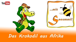 Fingerspiele mit Sasummi  Das Krokodil aus Afrika [upl. by Lanna142]