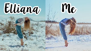 Recreating Dance Moms Elliana Walmsleys Instagram Photos [upl. by Acinorahs]