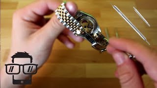 Uhrenarmband wechseln German Tutorial [upl. by Emelun347]