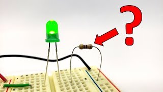 LED Resistor Calculation [upl. by Ahsinnor]