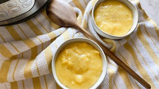 Creamy Instant Pot Polenta Recipe [upl. by Aisatsanna245]