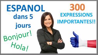 Apprendre lespagnol en 5 jours  Conversation pour les débutants [upl. by Omland559]