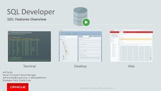 Oracle SQL Developer Product Demonstration [upl. by Fadil495]