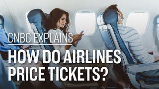 How do airlines price tickets  CNBC Explains [upl. by Aettam]