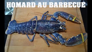 Cuisson du Homard au Barbecue [upl. by Hsotnas]