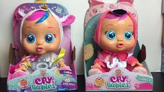 Cry Babies Doll Unboxing Crying Dolls with Sound amp Water Toy Review [upl. by Dermot]