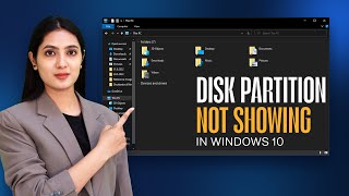 D Drive Not Showing In Windows 10  Hard Drive Missing  How To Access D Drive [upl. by Melnick]