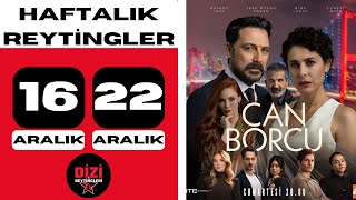 HAFTALIK REYTİNGLER  2 BÖLÜM  1622 ARALIK [upl. by Tobye]