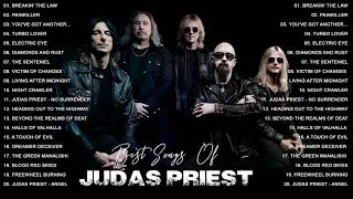 Judas Priest Greatest Hits Full Album 2021  Judas Priest Best Songs Playlist [upl. by Einnalem]