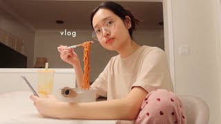 vlog what i eat in a day without my moms cooking school updates taking ig pics [upl. by Lehte700]