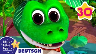 Das KrokodilLied  Kinderlieder  Little Baby Bum Deutsch  Kinderreime Für Kinder [upl. by Akeimahs]