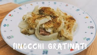 Finocchi gratinati al forno  Ricetta light [upl. by Aelyk62]