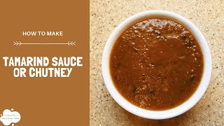 How To Make Tamarind SauceChutney [upl. by Ethbun]