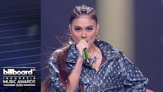 BILLBOARD INDONESIA MUSIC AWARDS 2020  Agnez Mo quotDiamondsquot [upl. by Haldi]