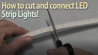 Connecting AC5050 LED Strip Lights from LEDSupply [upl. by Reina]