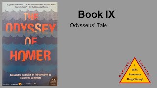 The Odyssey  Book 9  Audiobook [upl. by Millburn]