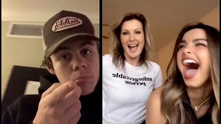 Addison Rae Reacts to a NEW TikTok song about HER [upl. by Nissie983]