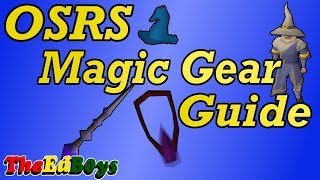 OSRS Magic Gear Guide  Old School Runescape Mage Weapons amp Armour [upl. by Mclaurin533]