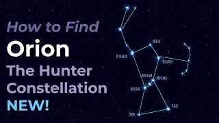 How to Find Orion the Hunter Constellation [upl. by Sawyor]