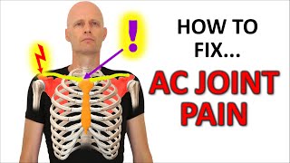 The KEY To Fixing AC Joint Pain [upl. by Reivad]